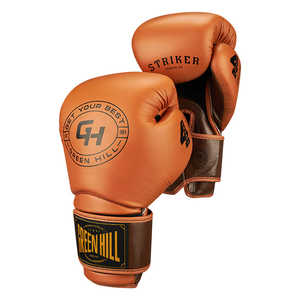 Guantes de Boxeo de Cuero Personalizados Striker-Marrón 12 oz, Equipo de Sparring con Cordones en la Muñeca, Logotipo Personalizable - Product Image 5