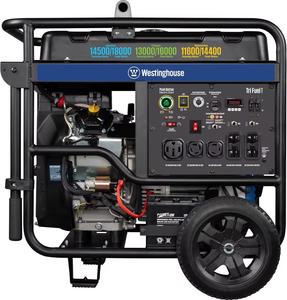 Générateur portable de secours domestique tri-énergie 18000 Watts, neuf, avec démarrage électrique à distance et commutateur de transfert, prêt à l'emploi, avec 3 ans de garantie - Product Image 2