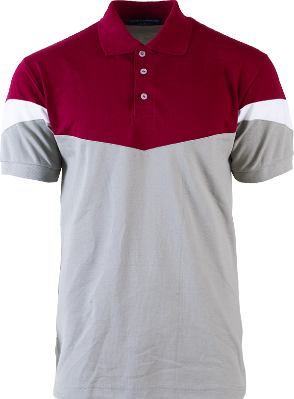 สีน้ำตาลแดง/ถ่าน/ขาว