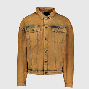 Vêtements de plein air de haute qualité grande taille veste en jean pour hommes veste en jean en coton vendu en ligne veste en jean pour hommes vestes pour hommes - Product Image 1