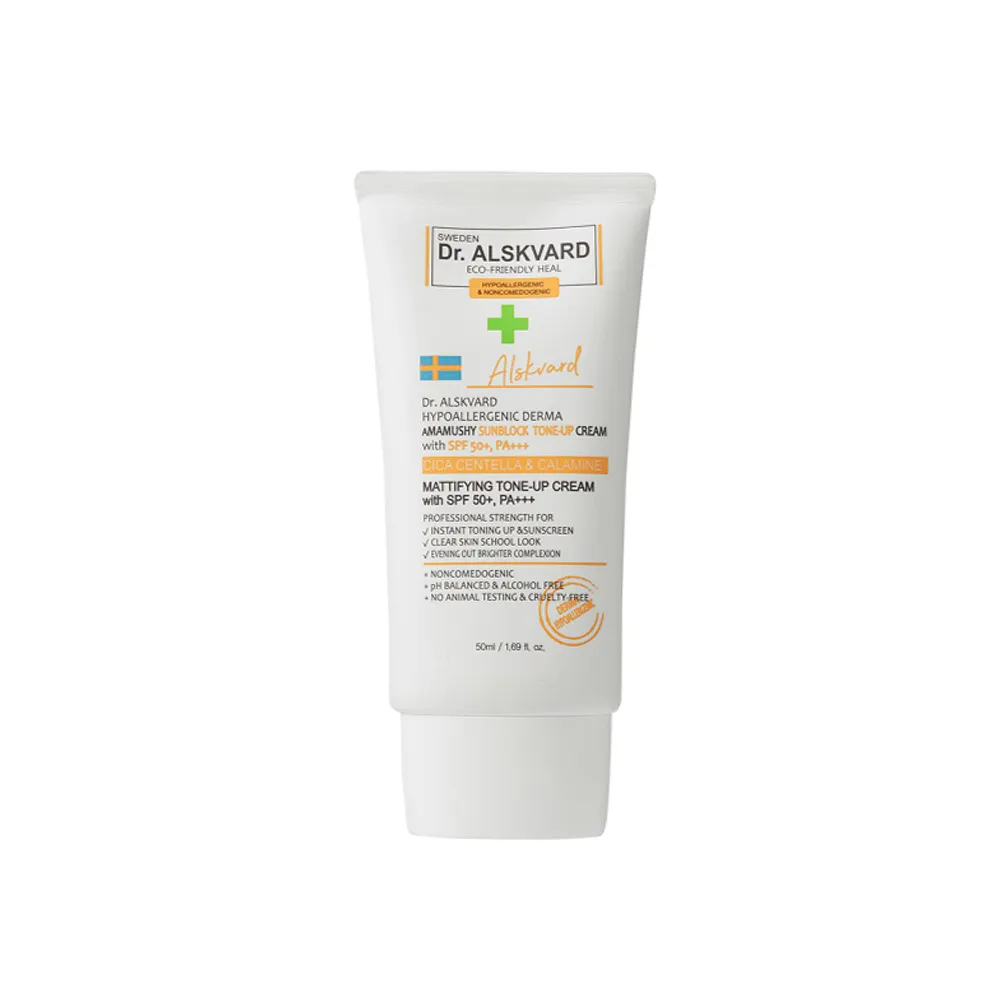Korean High Quality Suncream DR.ALSKVARD SUNSCREEN 50+ PA+++ skin protection from UV Rays Nutrition and Moisturizing