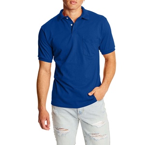 Polo de golf décontracté uni de haute qualité – Polo à manches courtes pour homme avec logo personnalisé brodé - Product Image 6