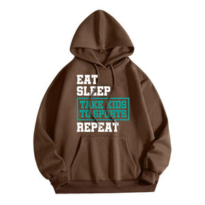 Sweat à capuche unisexe en molleton 100% coton, uni, ODM, avec poche, respirant et anti-boulochage, mode streetwear hiver/printemps - Product Image 5