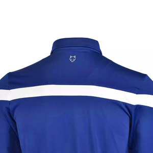 Polo deportivo de secado rápido de fabricante, ropa deportiva de golf de poliéster de punto transpirable, camisetas de talla grande con hombros caídos - Product Image 6