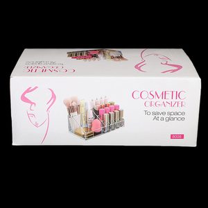 Acrylic Cosmetic <b>Makeup</b> Organizer Storage <b>Box</b> - White - Product Image 3