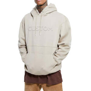 เสื้อสเวตเตอร์โอเวอร์ไซส์ผ้าคอตตอนมีฮู้ดปักลายสำหรับนักเรียนชุดนักเรียน - Product Image 2