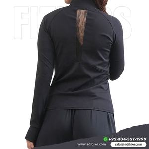 Eco Friendly Windproof Women Fitness Hooded <b>Jacket</b> Sublimation Wholesale - Product Image 3