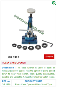 Rolez Case Opener GS 1998 Outils de bijouterie pour bijoutiers - Product Image 2