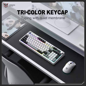 Teclado <span class=keywords><strong>para</strong></span> Juegos ONIKUMA MT902 con Logotipo Personalizado, 3 Modos, 95 Teclas, RGB, Inalámbrico, <span class=keywords><strong>para</strong></span> Compra al por Mayor - Product Image 2