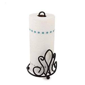 Porte-papier de cuisine en gros fantaisie unique classique élégant papier en fer forgé logo personnalisé impression vintage porte-serviettes - Product Image 2