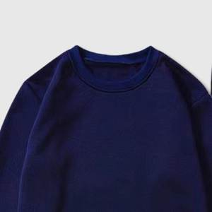 Ensemble de survêtements pour hommes pulls à manches longues de couleur unie, pantalons longs à cordon de serrage, tenues d'hiver et d'automne - Product Image 5