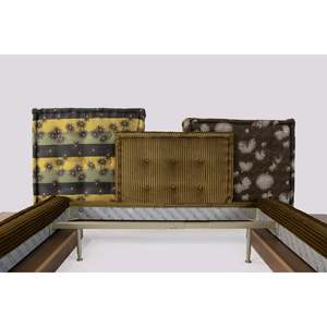 Mah Jong Kenzo Luxurious <b>Queen</b>/King Platform <b>Bed</b> Modern Luxury Design <b>with</b> Upholstered <b>Storage</b> Features Soft Home <b>Bed</b> - Product Image 5