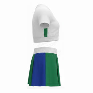 Uniforme de Animadoras Personalizado con Spandex para Eventos Deportivos Escolares y Actuaciones al Aire Libre, Suministro de Fabricante para Pedidos al por Mayor - Product Image 3