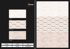 Azulejos cerámicos para pared interior de 300x600 mm, para baño y cocina, con acabado brillante, mate, efecto azúcar tallado, diseño de pared interior de lujo. - Product Image 3
