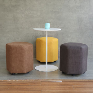 Ensemble de canapés de réception contemporains avec 3 ottomanes CBSF68030 - Product Image 3