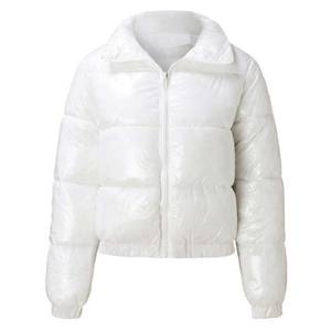 Chaqueta de Lona Acolchada con Capucha y Manga Larga para Mujer, Nueva Moda Otoño Invierno, Transpirable, Rellena de Poliéster, 18 Colores, Venta al por Mayor - Product Image 6