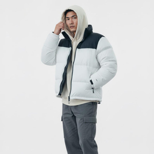 Nouvelle veste matelassée chaude de haute qualité pour l'extérieur 2025, vestes en duvet de plumes, streetwear, vestes matelassées pour hommes - Product Image 1