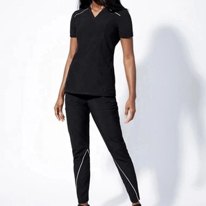 Conjunto de uniformes médicos de enfermería para mujer, uniformes médicos de LICRA para Hospital, transpirables y elásticos - Product Image 1