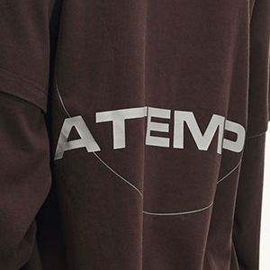 T-shirt double couche de la meilleure qualité, fabriqué en usine, sur mesure, t-shirt double couche de qualité supérieure, t-shirt pour homme fabriqué au Pakistan - Product Image 5