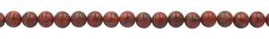 Jaspe Rojo Natural de 10 a 12 mm, Piedras Preciosas Redondas y Lisas, Hilo de Cuentas de 13 Pulgadas para la Fabricación de Joyas - Product Image 5