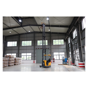 Equipo de Manejo de Materiales para Almacenes, Montacargas con Desplazamiento Lateral, Carretilla Elevadora Eléctrica con Certificado CE - Product Image 3