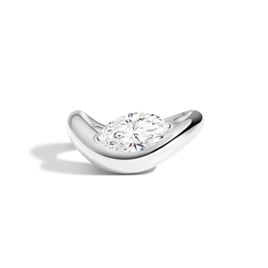 Bague de fiançailles solitaire en or massif 18 carats avec diamant de laboratoire taille marquise 1 carat VS-1 certifié IGI pour femme, cadeau de bijoux - Product Image 3