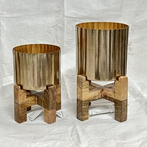 Vases à fleurs décoratifs en fil métallique pour mariage Finition argentée Présentoir à fleurs Décoration de maison et de jardin Vase en métal - Product Image 5