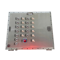 Boîtier électrique industriel Ex Db IIB T4 Gb LD-BXD(M)99L 1000x700x420mm IP66 SS316, boîte de commande antidéflagrante pour environnements dangereux