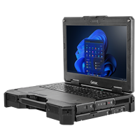NOUVEAU!!! Ordinateur portable X600 PRO Getac Intel entièrement robuste avec Windows 11 Pro, écran FHD de 15,6 pouces, 1000 nits, IP66, prise EU