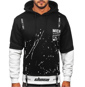 Nueva Sudadera con capucha de manga doble personalizada al por mayor patrón de rayas tejidas vintage de gran tamaño aptas para la temporada de primavera - Product Image 1