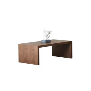 Modern Designed Natural <b>Wooden</b> Color High Quality Round Coffee Table Living Room Furniture Set at Wholesale Price From Indonesia - Product Image 3