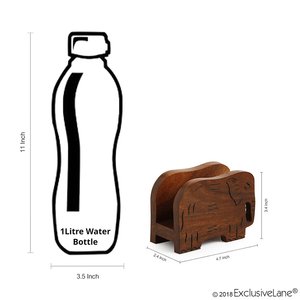 Servilletero de tejido de madera de bambú ecológico, vajilla de Metal impermeable para decoraciones de mesa de comedor de cocina - Product Image 3