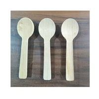 Cubiertos Desechables Biodegradables y Ecológicos de Hoja de Palma, Cucharas Pequeñas Compostables de Base Biológica, 100% Ecológicas, Venta al Por Mayor