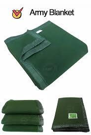 80% Wool Olive Green <b>Blankets</b> with Orange <b>Stitching</b> Olive Green Wool <b>Blankets</b> No Smell and zero Lint While Washing by harshit in - Product Image 3
