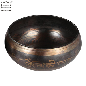 Cuencos de canto hechos a mano de metal con talla/cuencos de canto hechos a mano cuencos de canto de meditación - Product Image 4