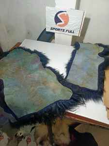 Shorts en fourrure d'hiver pour femmes, en fourrure de Mongolie véritable, courts, moelleux, grande taille - Product Image 2