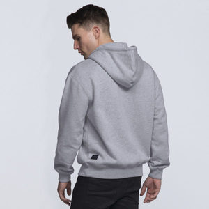 เสื้อมีฮู้ดผ้าฝ้าย500 GSM หนาและไม่มีสายสำหรับผู้ชายสำหรับฤดูหนาว - Product Image 2
