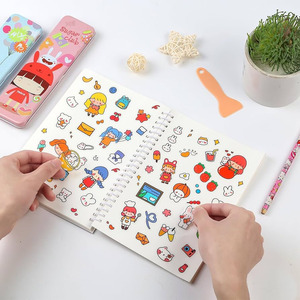 <span class=keywords><strong>Etiquetas</strong></span> de embalaje Premium para <span class=keywords><strong>libros</strong></span> de pegatinas de diario reutilizables personalizadas para organización y estética de revistas - Product Image 4
