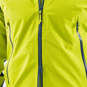 Chaquetas impermeables ligeras deportivas para hombre, cortavientos personalizado con cremallera, chaqueta impermeable fina y hermética de poliéster - Product Image 2