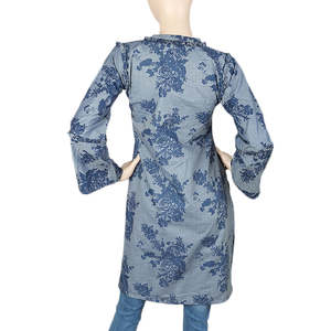 Kurti en jean pour femme Chase Value - Bleu acier - Tailles S-XL - Product Image 3