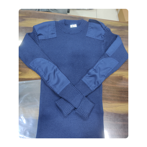 Suéter de Guardia de Seguridad, Uniforme de Invierno de Lana de Manga Larga para Hombre, Cómodo y Cálido - Product Image 3