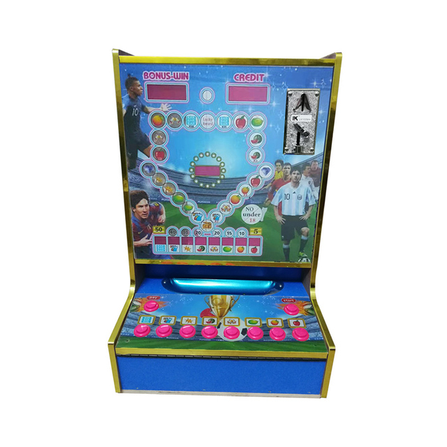 Africa Popular Arcade Machine Coin Operated Table Top Wooden Cabinet Game Machine