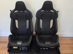 เบาะนั่งคาร์บอน M2 G87 ของแท้จากโรงงาน (OEM) รุ่น M Performance สำหรับรถซีรีย์ 3 M3 CS ปี 2023-2024 - Product Image 4