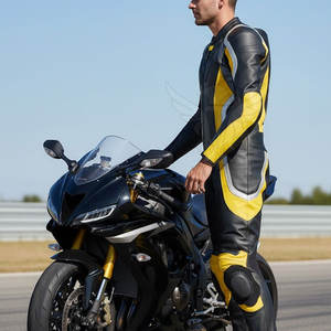 ชุดมอเตอร์ไซค์แบบสวมใส่สบายสำหรับการขับขี่ระยะไกล พร้อมแผ่นรองป้องกันที่ยืดหยุ่นได้ เหมาะสำหรับการเดินทางในชีวิตประจำวันและการเดินทางบนทางหลวง - Product Image 4