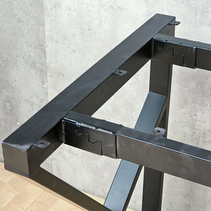 KConcept 140x58x73cm Stainless Steel Assembled Table Legs HCKC003 24 Months Guarantee - Product Image 4