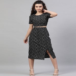 ชุดแมกซี่และกระโปรงของผู้หญิงชุดเดรสตัวบนพิมพ์ลายดอกไม้ชุดตัดเอวดีไซน์ล่าสุดโลโก้ออกแบบได้ตามที่ต้องการ - Product Image 5