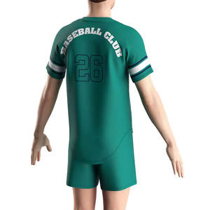 Camiseta de Béisbol Transpirable de Talla Grande, Sublimación Personalizable, Diseño de 2 Botones, 100% Poliéster 2025, Gran Venta - Product Image 6