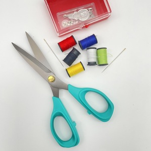 Ciseaux de couture en acier inoxydable de haute qualité avec poignée en plastique Ciseaux de tissu et de vêtements de couturière - Product Image 3