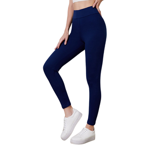 Leggings Casuales Transpirables de Cintura Media al por Mayor de Alta Demanda, Ropa de Yoga a Granel, Algodón Orgánico, Bambú, Ecológico, Duradero, Importado para Mujer - Product Image 2
