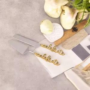 Celebrate Your Events With Our Stainless Steel <b>Cake</b> <b>Server</b> With Modern Attractive Handle <b>Cake</b> <b>Server</b> Set for Multi Events - Product Image 1